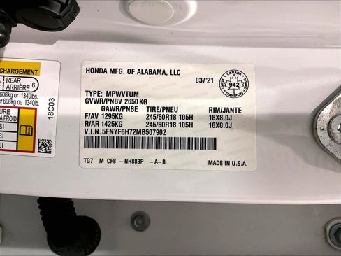 Used 2021 Honda Pilot Black Edition image 36