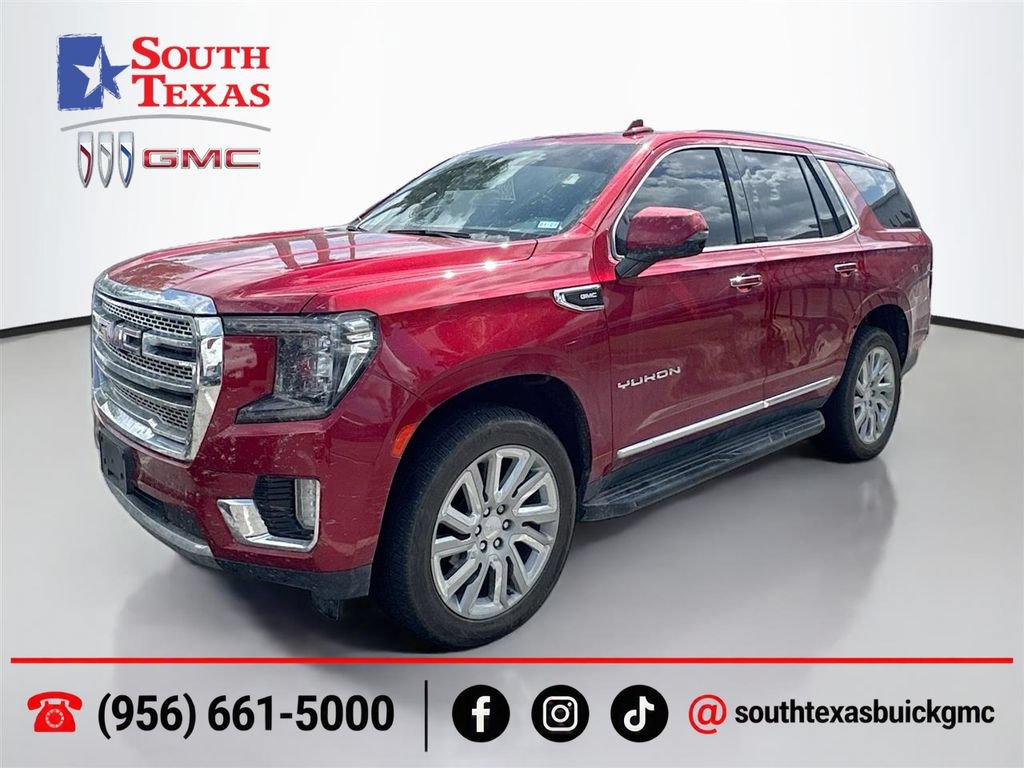 Used 2021 GMC Yukon SLT w/ SLT Premium Package RWD image 1
