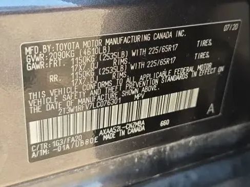 Used 2020 Toyota RAV4 XLE FWD image 54
