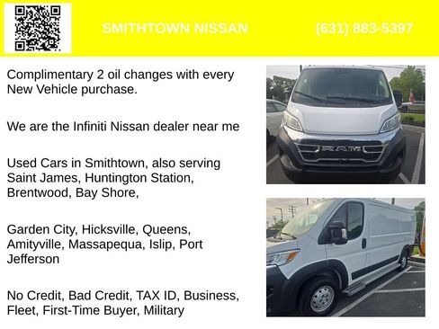 Used 2023 RAM ProMaster 2500 FWD image 2