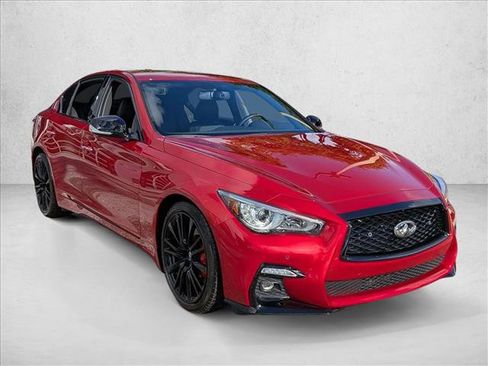 Used 2024 INFINITI Q50 Red Sport 400 image 3