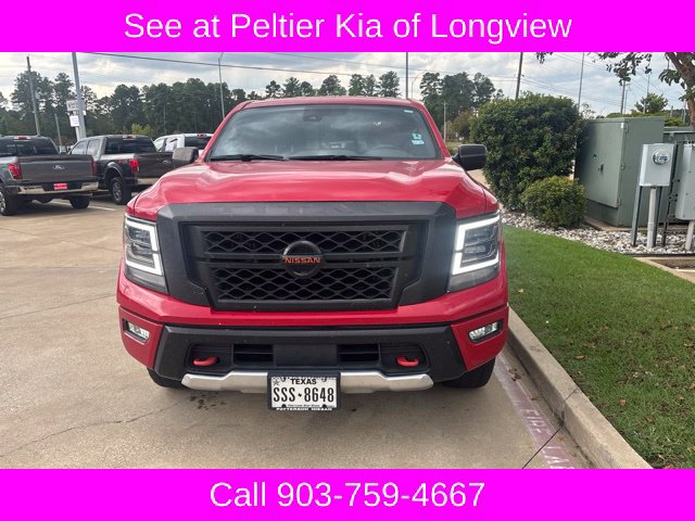 Used 2022 Nissan Titan PRO-4X w/ Off Road Protection Package AWD/4WD image 1