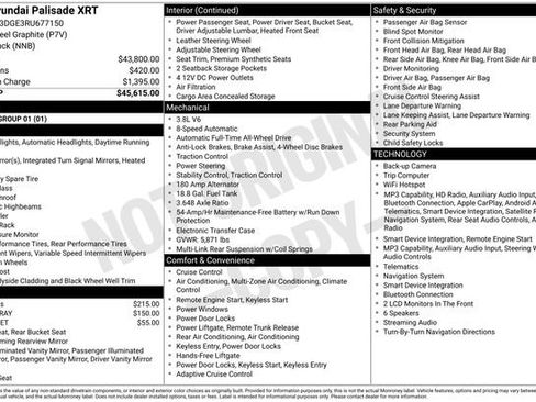 Used 2024 Hyundai Palisade XRT AWD/4WD image 2