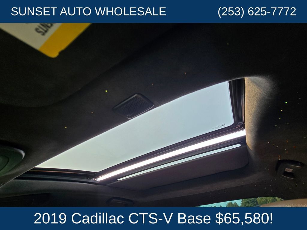 Used 2019 Cadillac CTS V w/ Carbon Fiber Package RWD image 38