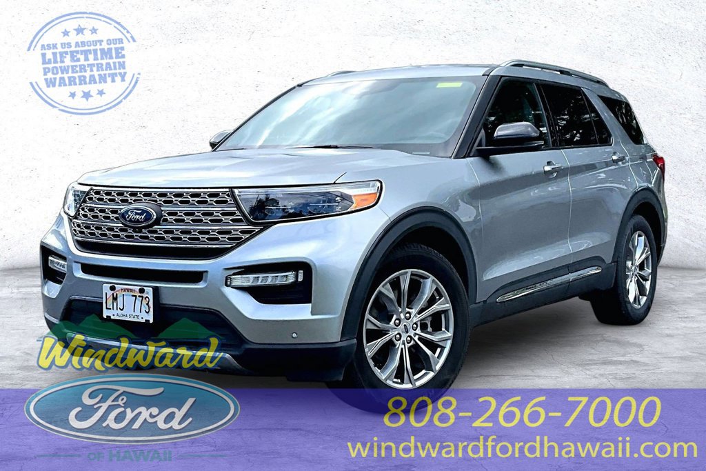 Used 2022 Ford Explorer Limited w/ Equipment Group 301A RWD image 1