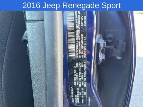 Used 2016 Jeep Renegade Sport w/ Power & Air Group AWD/4WD image 23