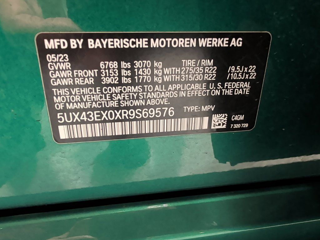 Certified 2024 BMW X6 M60i AWD/4WD image 3