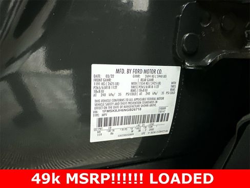 Used 2022 Ford Explorer Timberline image 35