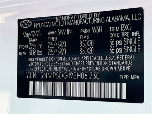 New 2025 Hyundai Santa Fe Calligraphy image 35