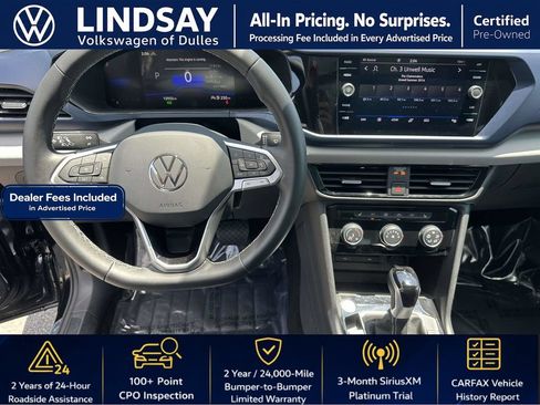 Used 2023 Volkswagen Taos SE w/ Panoramic Sunroof Package AWD/4WD image 11