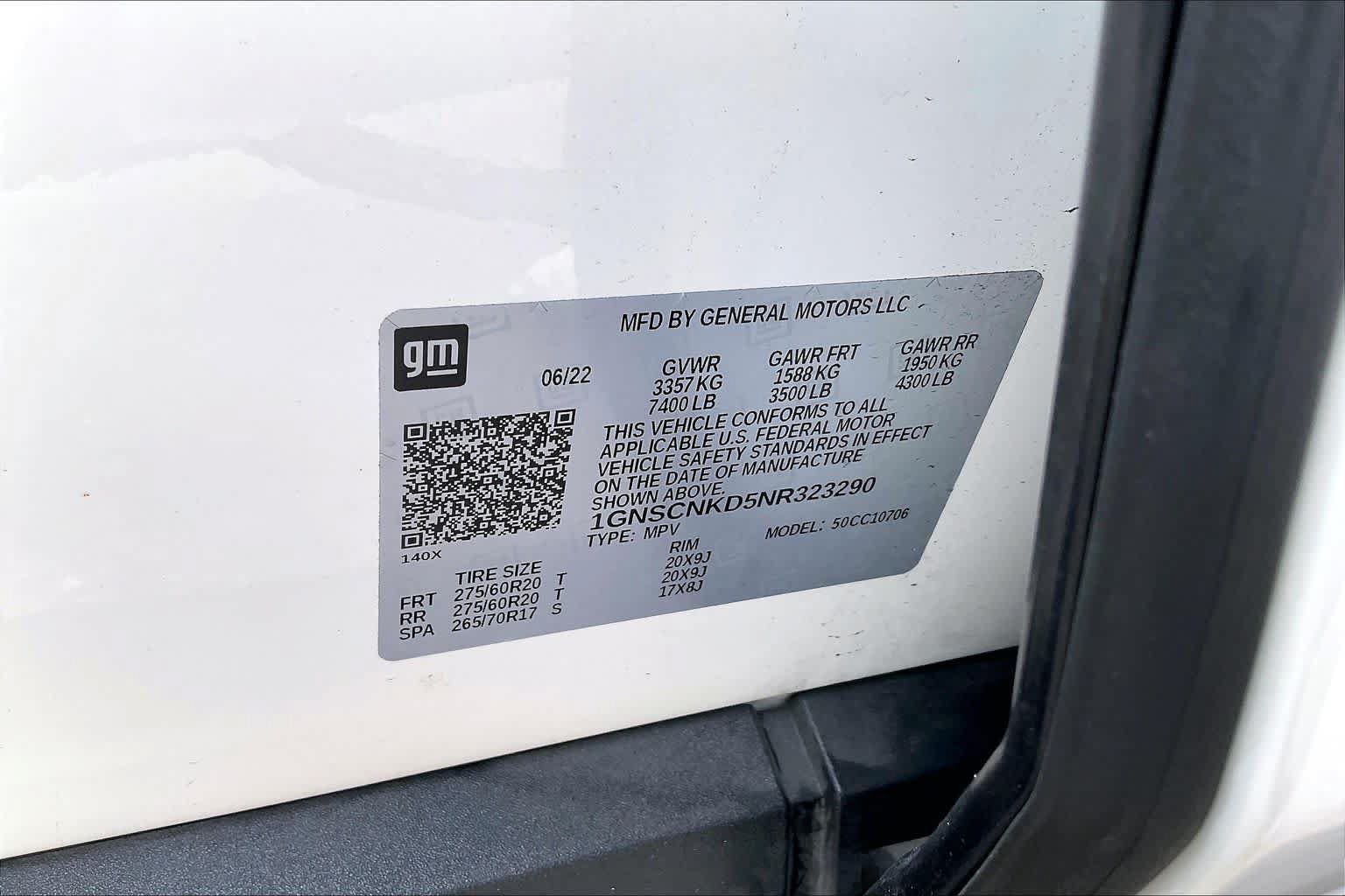 Used 2022 Chevrolet Tahoe LT w/ LT Signature Plus Package RWD image 31