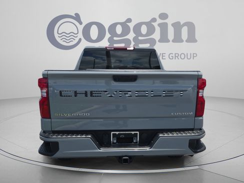 Used 2025 Chevrolet Silverado 1500 Custom w/ Turbomax Blackout Package RWD image 4