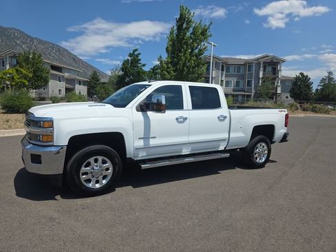 Used 2015 Chevrolet Silverado 2500 LTZ w/ Duramax Plus Package AWD/4WD image 7