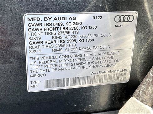 Used 2022 Audi Q5 2.0T Prestige w/ Prestige Package AWD/4WD image 19