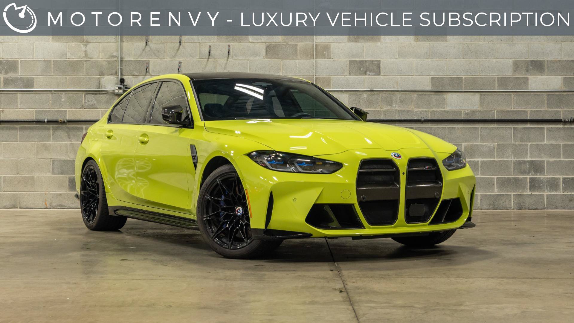 Used 2023 BMW M3 Competition w/ M Carbon Exterior Package AWD/4WD image 1