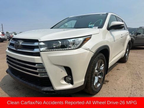 Used 2018 Toyota Highlander Limited Platinum AWD/4WD image 1