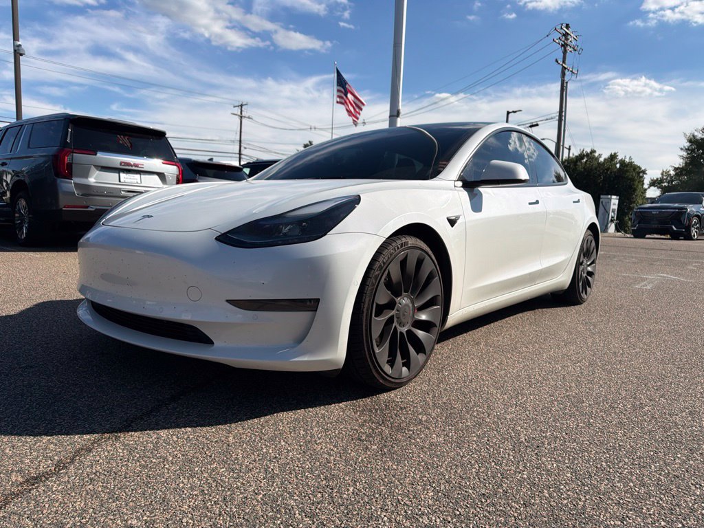 Used 2022 Tesla Model 3 Performance AWD/4WD image 1