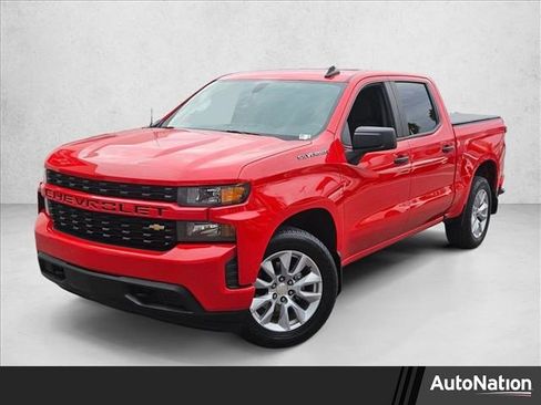 Used 2021 Chevrolet Silverado 1500 Custom image 1