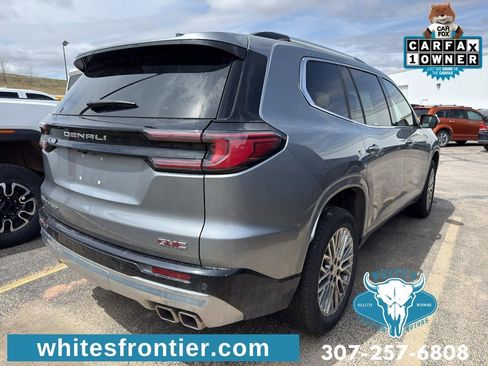 Certified 2025 GMC Acadia Denali w/ LPO, Floor Liner Package AWD/4WD image 3
