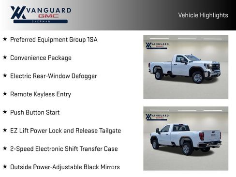 New 2026 GMC Sierra 2500 Pro w/ 1SA Pro Safety Plus Package AWD/4WD image 10