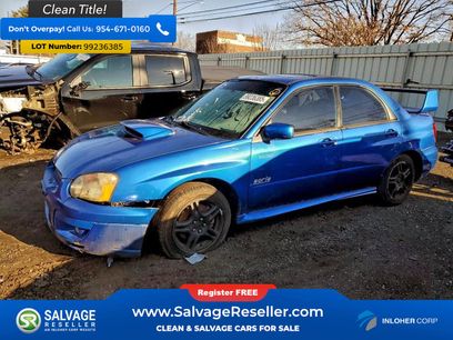 Used 2004 Subaru Impreza WRX Sedan 4 Door