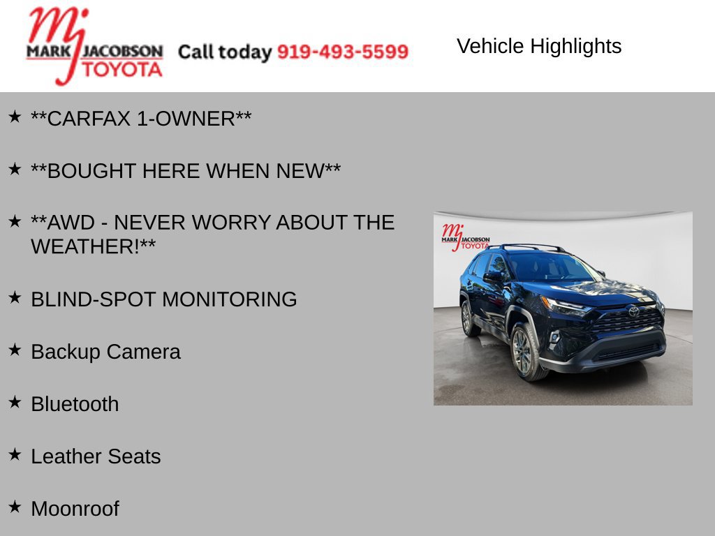 Used 2025 Toyota RAV4 XLE Premium w/ Weather Package AWD/4WD image 6