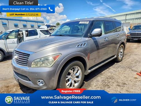 Used 2013 INFINITI QX56 4WD w/ Theater Pkg image 1