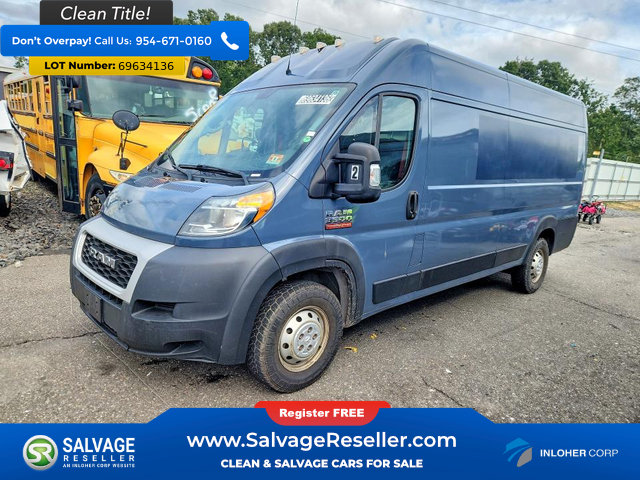 Used 2020 RAM ProMaster 3500 FWD image 1