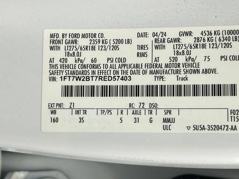 Used 2024 Ford F250 XLT AWD/4WD image 39