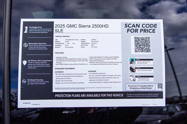 Used 2025 GMC Sierra 2500 SLE w/ SLE Value Package; AWD/4WD image 27