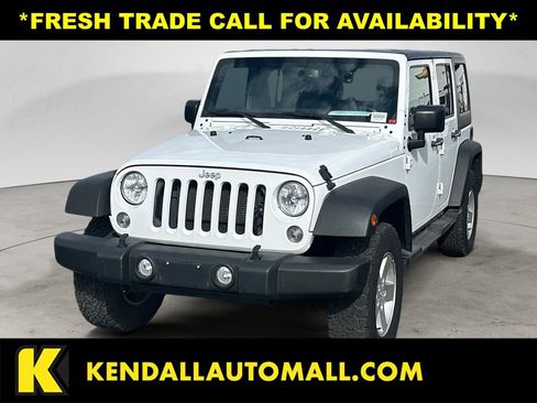 Used 2015 Jeep Wrangler Unlimited Sport w/ Quick Order Package 24S AWD/4WD image 1