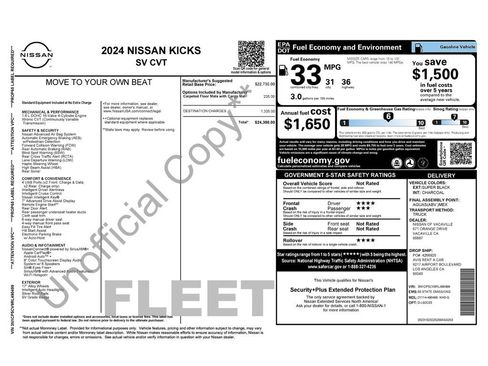 Used 2024 Nissan Kicks SV image 4