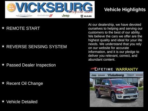 Used 2025 RAM 1500 Laramie AWD/4WD image 25
