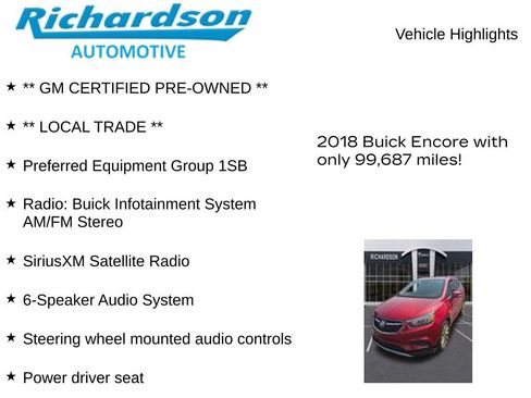 Used 2018 Buick Encore Preferred FWD image 10