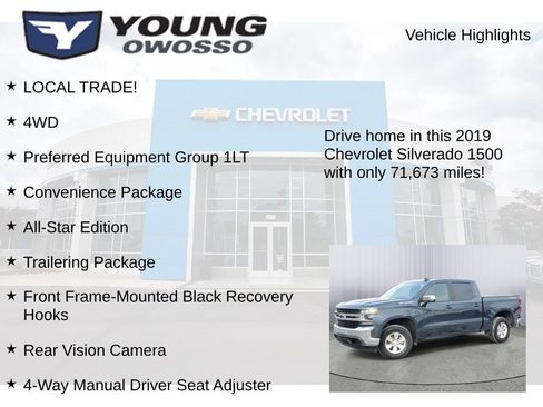 Used 2019 Chevrolet Silverado 1500 LT w/ All-Star Edition image 7