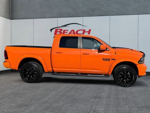 Used 2017 RAM 1500 Sport w/ Ignition Orange Sport Package image 9