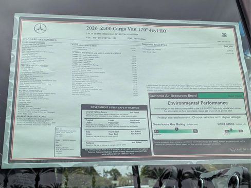 New 2026 Mercedes-Benz Sprinter 2500 image 13