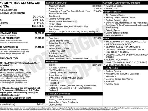 Used 2020 GMC Sierra 1500 SLE w/ SLE Value Package AWD/4WD image 5
