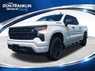 New 2026 Chevrolet Silverado 1500 Custom w/ Turbomax Blackout Package AWD/4WD 360° Tour