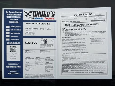 Used 2025 Honda CR-V EX image 33
