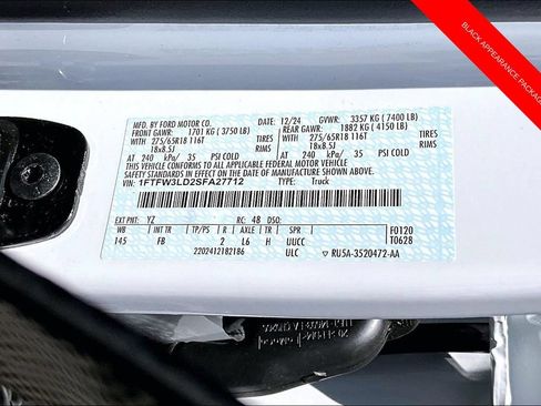 Used 2025 Ford F150 XLT w/ Equipment Group 302A MID AWD/4WD image 28