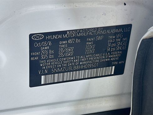 Used 2017 Hyundai Santa Fe Sport FWD image 12