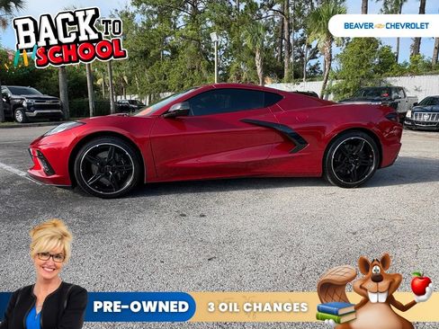 Used 2023 Chevrolet Corvette Stingray Premium Cpe w/ Z51 Performance Package RWD image 4