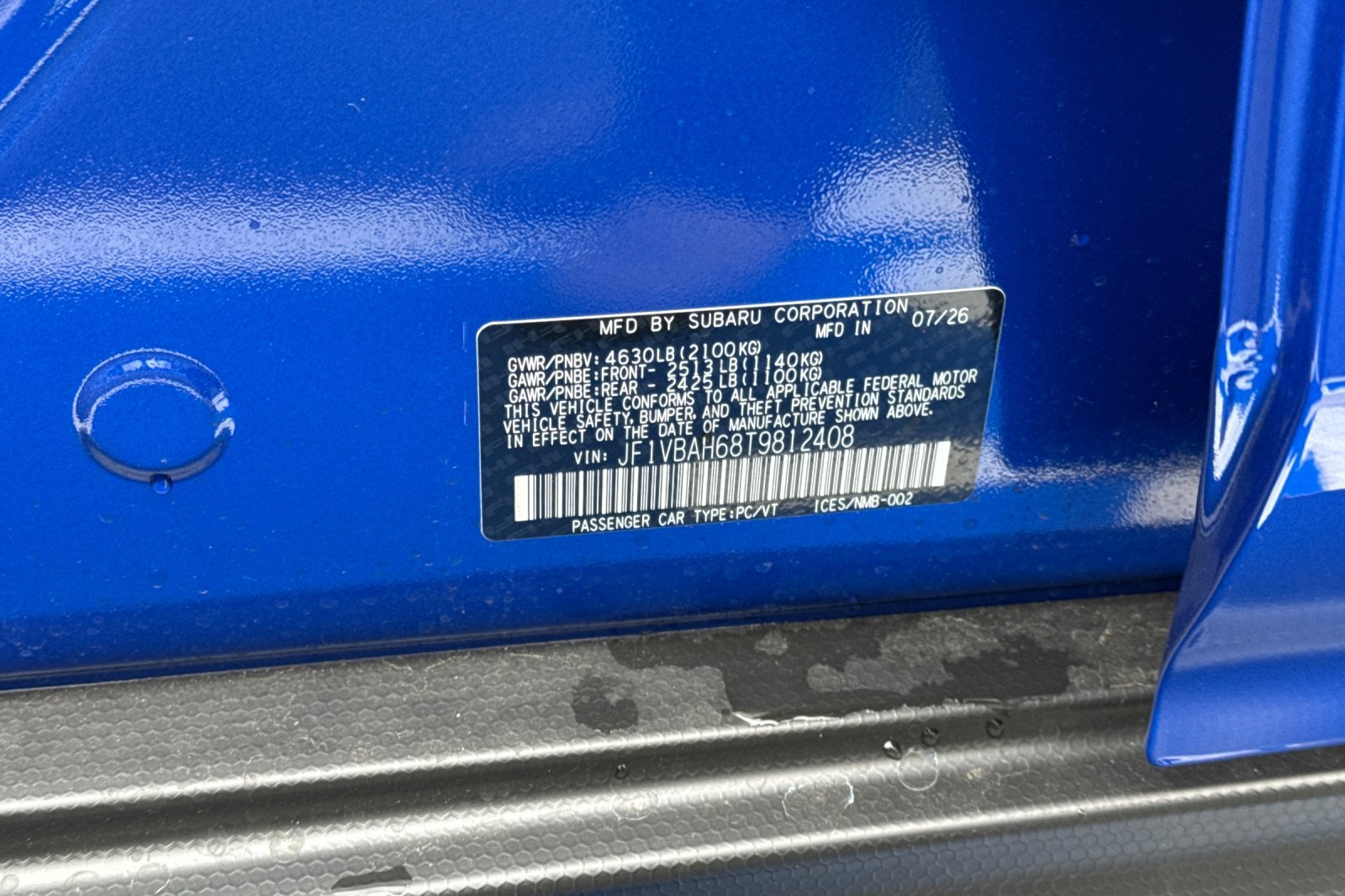 New 2026 Subaru WRX AWD/4WD image 26