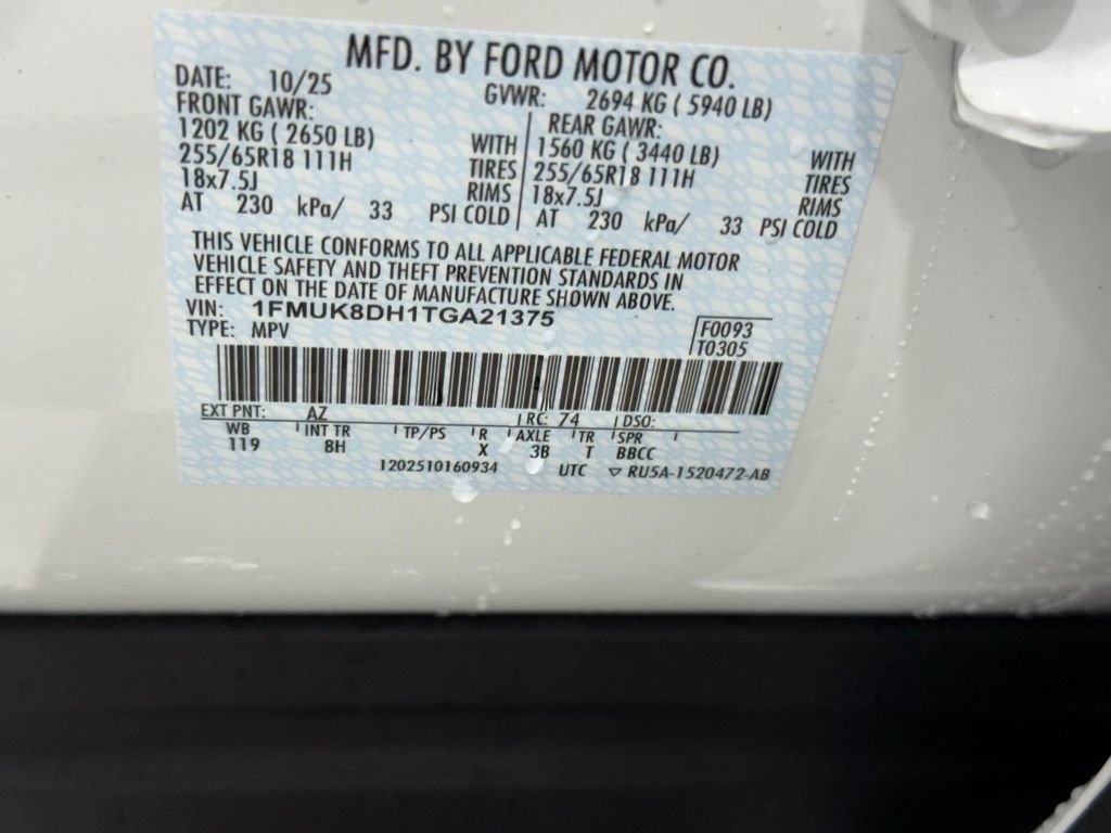 New 2026 Ford Explorer Active AWD/4WD image 43