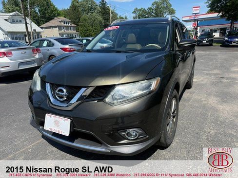 Used 2015 Nissan Rogue SL w/ SL Premium Package AWD/4WD image 3