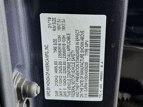 Used 2019 Honda CR-V EX image 9