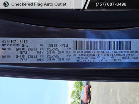 Used 2016 Jeep Compass Latitude AWD/4WD image 19