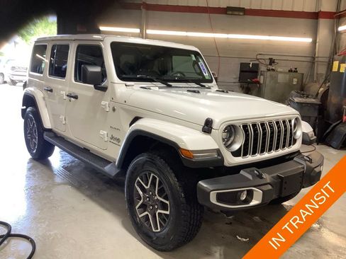 Used 2024 Jeep Wrangler Unlimited Sahara w/ Technology Group AWD/4WD image 7