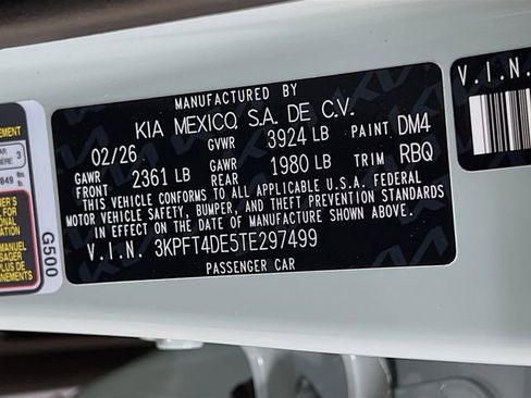 New 2026 Kia K4 LXS image 30